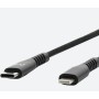 Cable USB-C a Lightning Mobilis Negro 1 m