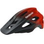 Casque de Cyclisme pour Adultes Reebok RK-HMTBKS33L-KR Visière Noir Rouge