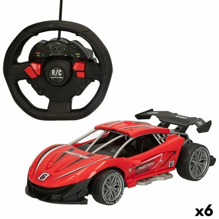 Voiture Télécommandée Speed & Go 22 x 7 x 11 cm 1:16 Rouge 6 Unités