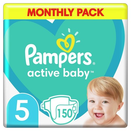 Pañales Desechables Pampers                 5 (150 Unidades)