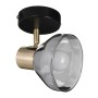 Lámpara de Techo Activejet AJE-LISA 1P Negro Dorado Metal 40 W (1 unidad)