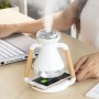 Humidificateur Diffuseur d'Arômes et Chargeur Sans Fil 3 en 1 Misvolt InnovaGoods 230 ml (Reconditionné A)