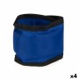 Collier pour Chien Bleu Noir PVC Gel 6,3 x 1 x 30 cm Réfrigérant (4 Unités)