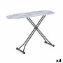 Tabla de Planchar Azul Beige Metal Abstracto 110 x 34 x 84 cm (4 Unidades)