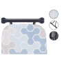 Tabla de Planchar Azul Beige Metal Abstracto 110 x 34 x 84 cm (4 Unidades)