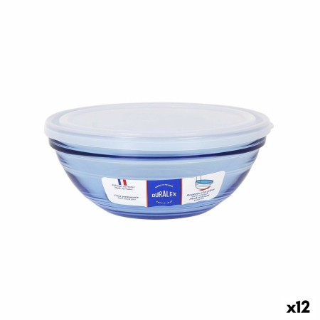 Bol Duralex Marine Bleu 17 cm Avec couvercle (12 Unités)