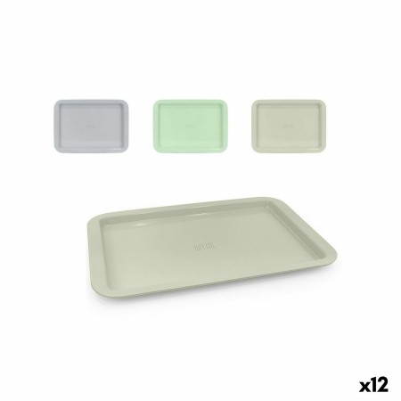 Bandeja de desayuno Quttin Metal 48 x 33,5 x 1,8 cm (12 Unidades)