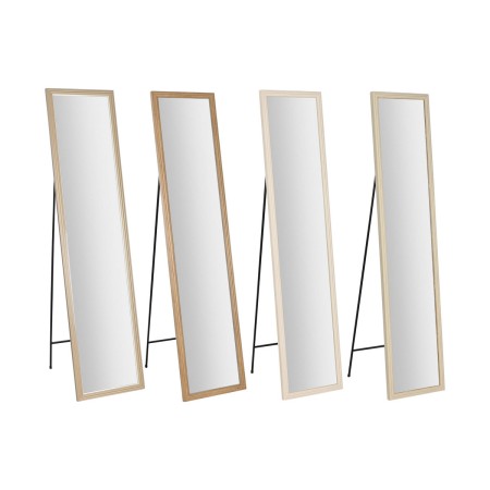 Miroir sur Pied Home ESPRIT Blanc Marron Beige Gris 35,5 x 40 x 155 cm (4 Unités)
