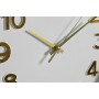 Horloge Murale Home ESPRIT Blanc Doré PVC 30 x 4 x 30 cm (2 Unités)