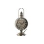 Horloge de table Home ESPRIT Argenté Verre Fer 21,5 x 18,6 x 51,5 cm