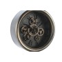 Horloge de table Home ESPRIT Doré Verre Fer 21 x 21 x 51,5 cm