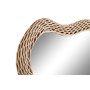 Espejo de pared Home ESPRIT Natural Madera Ratán Espejo Bali 49 x 3 x 60 cm