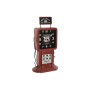 Reloj de Mesa Home ESPRIT Rojo Metal gasolinera 18 x 10 x 34 cm