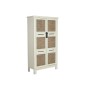 Armario Home ESPRIT Blanco Natural 105 x 42 x 188 cm