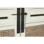 Armario Home ESPRIT Blanco Natural 105 x 42 x 188 cm