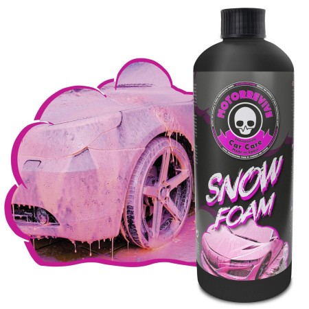 Shampoing pour voiture Motorrevive Snow Foam Concentré 500 ml Rose