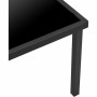 Muebles de Jardín Negro 4 Piezas