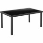 Muebles de Jardín Negro 4 Piezas