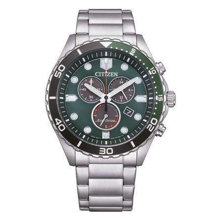 Montre Homme Citizen AT2561-81X Vert Argenté