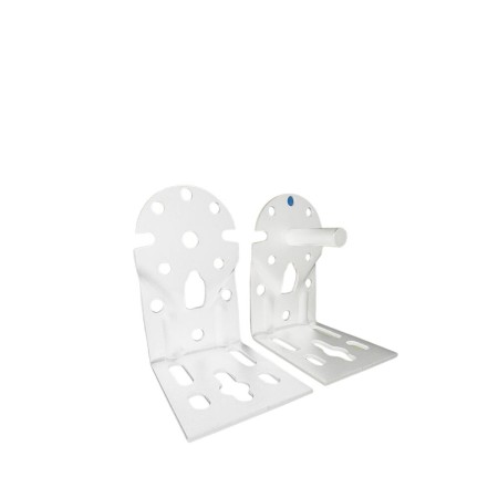 Soporte para toldo Micel TLD08 Blanco 6,5 x 8,6 x 10,8 cm 2 Piezas Eje