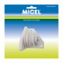 Poulie pour pergola Micel TLD20 Nylon 7,3 x 7,3 x 8 cm latérale Blanc