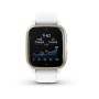 Montre intelligente GARMIN Venu Sq 2 1,4" Blanc Or Doré Oui