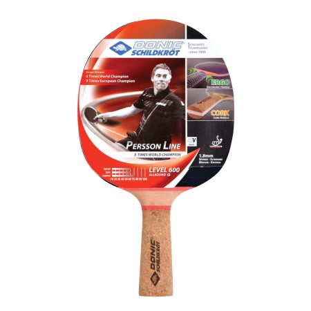 Raqueta de Ping Pong Donic Persson 600