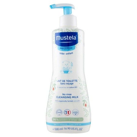 Agua Limpiadora sin Aclarado para Bebé Mustela 500 ml