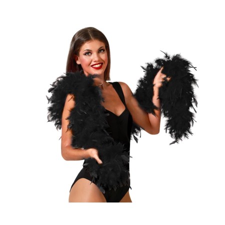 Accessoire de costumes Noir Boa