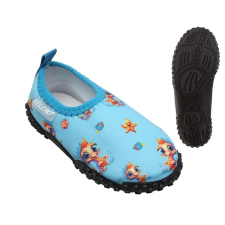 Chaussures aquatiques pour Enfants Bleu Cheval des Mers