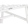 Conjunto de Mesa con 3 Sillones Home ESPRIT Blanco Metal 115 x 53 x 83 cm