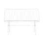Conjunto de Mesa con 3 Sillones Home ESPRIT Blanco Metal 115 x 53 x 83 cm
