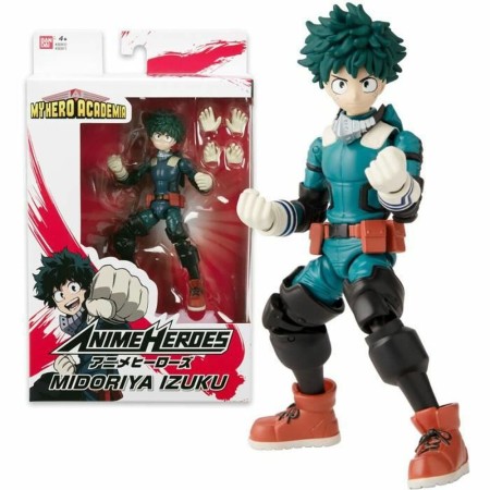 Personnage articulé Bandai Anime Heroes - Mha - Izuku 17 cm