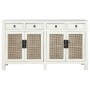 Buffet Home ESPRIT Blanc Naturel 168 x 42,5 x 100 cm