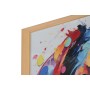 Cuadro Home ESPRIT Moderno Perro 80 x 3 x 80 cm (2 Unidades)