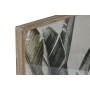 Cuadro Home ESPRIT Palmeras Tropical 70 x 4 x 100 cm (2 Unidades)
