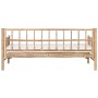 Canapé de jardin Home ESPRIT Marron Bambou 180 x 70 x 80 cm