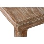 Conjunto de Mesa con 3 Sillones Home ESPRIT Beige Natural Teca 133 x 60 x 70 cm
