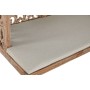 Conjunto de Mesa con 3 Sillones Home ESPRIT Beige Natural Teca 133 x 60 x 70 cm