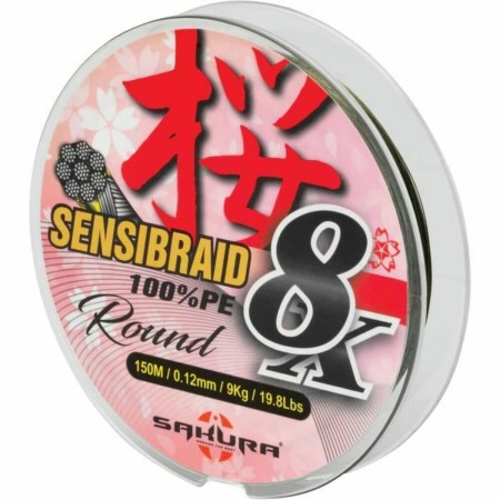 Hilo de Pesca SAKURA Sensibraid 8 150 m 0,15 mm