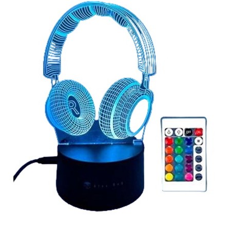 Lámpara de escritorio Roymart Multicolor Auriculares