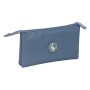 Trousse Fourre-Tout Triple El Ganso Basics Bleu 22 x 3 x 12 cm