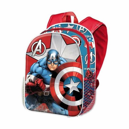 Cartable 3D Karactermania American Captain Gravi Sac à dos 31 x 26 x 11 cm