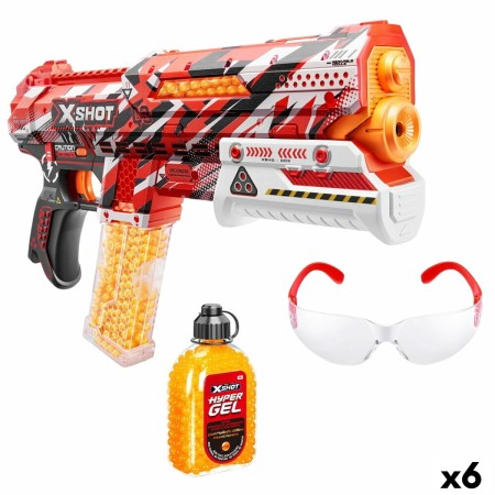 Pistola Zuru X-Shot Hyper Gel 37 x 24 x 5,5 cm (6 Unidades)