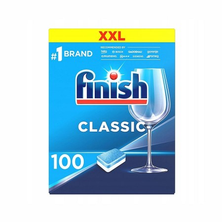 Pastillas para Lavavajillas Finish Classic 100 Unidades