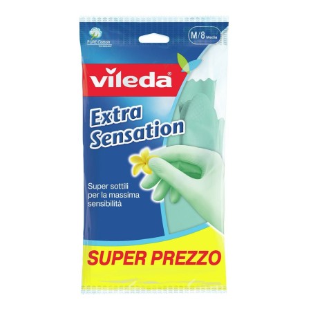 Gants Vileda Extra Sensation M Nettoyage (1 Unités)