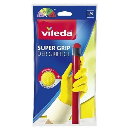 Gants de travail Vileda Super Universal Jaune (1 Unités)