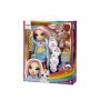 Muñeca con Mascota MGA Amaya Rainbow World 22 cm Articulada