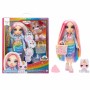 Muñeca con Mascota MGA Amaya Rainbow World 22 cm Articulada