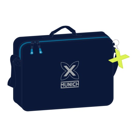 Cartera Escolar Munich Nautic Azul marino 38 x 28 x 6 cm